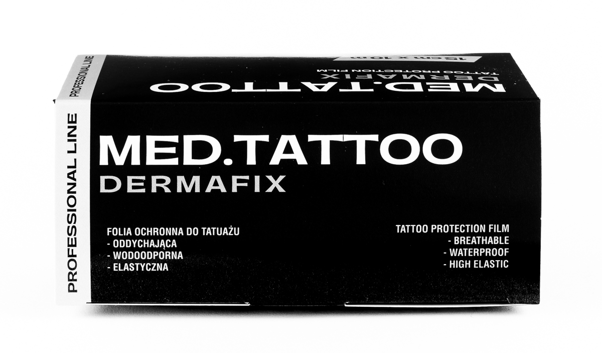 MED.TATTOO DERMAFIX 10cm* 10m folie de protecție pentru tatuaje